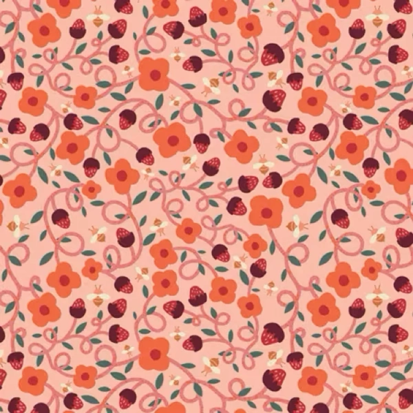 Vibrant Vines in Pink | Hawthorne Supply Co