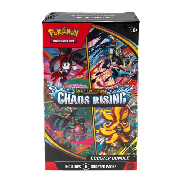 Pokemon Trading Card Games Mega Evolution Chaos Rising Booster Bundle - Walmart.com