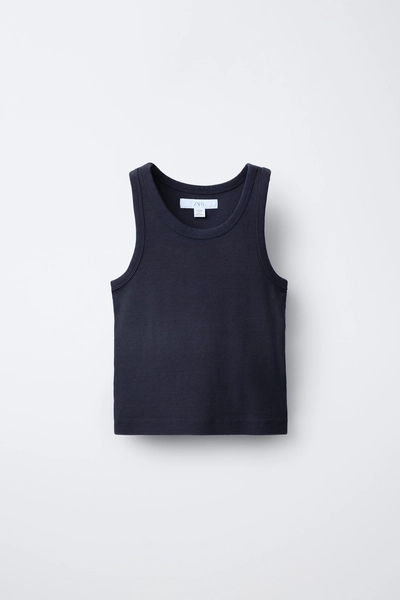 RIBBED RACERBACK T-SHIRT