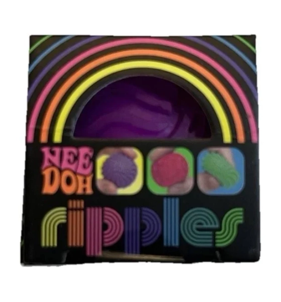 Schylling Needoh Ripples Mini Purple Tik Tok Viral Fidget Toy