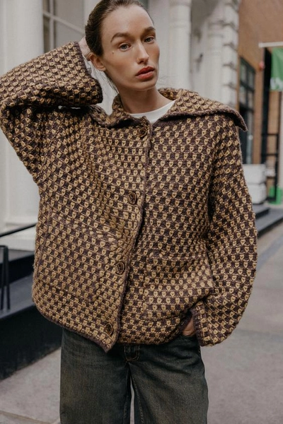 CASACO DE MALHA OVERSIZE
