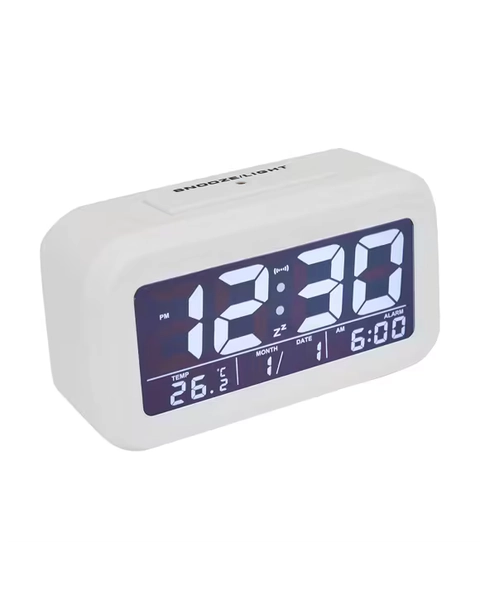 Alarm Clock - White - One Size