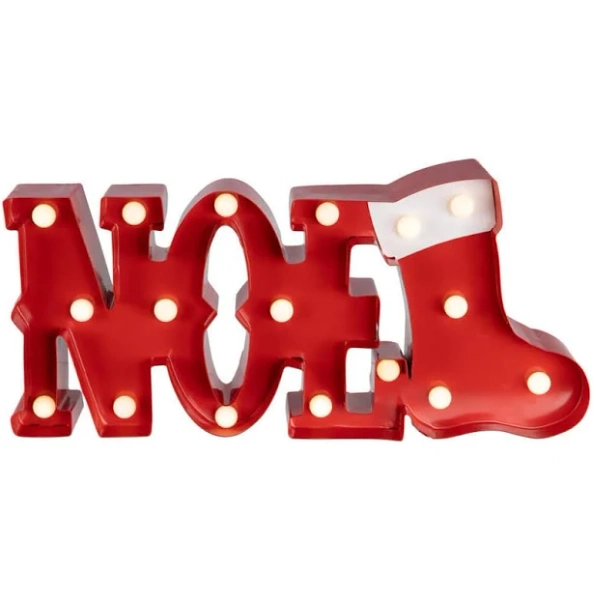 Northlight Lighted Noel Christmas Decoration