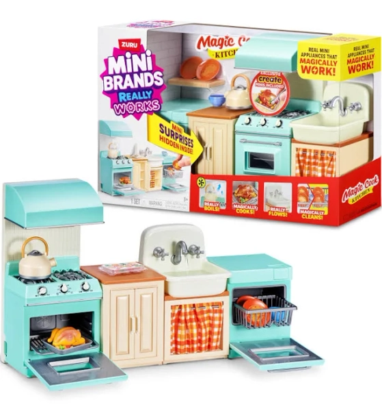 Mini Brands Magic Cook Kitchen Playset Series 1