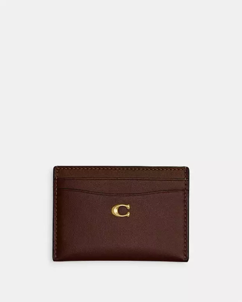 Brass/Maple Essential Card Case