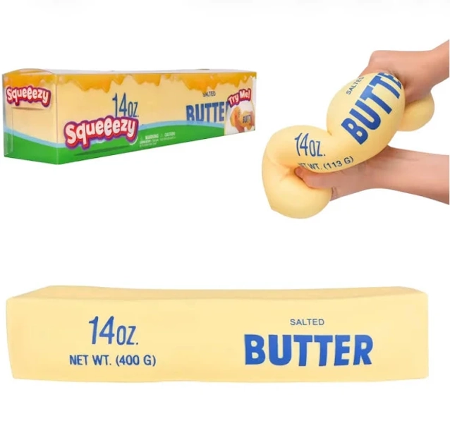 Sunny Days Entertainment Squeezy Butter Sensory Fidget Toy