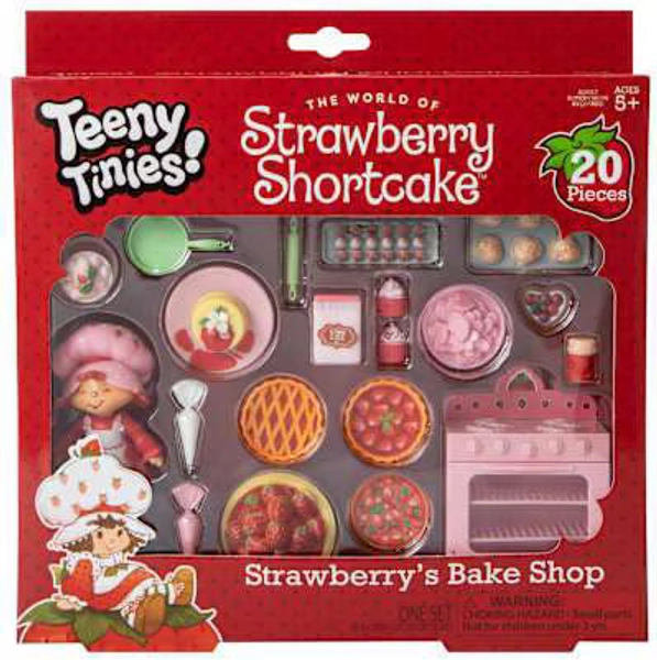 The World of Strawberry Shortcake Teeny Tinies! Teeny Strawberry's Bake Shop Playset - Walmart.com