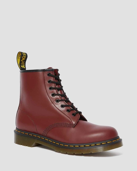 DR MARTENS 1460 Smooth Leather Lace Up Boots