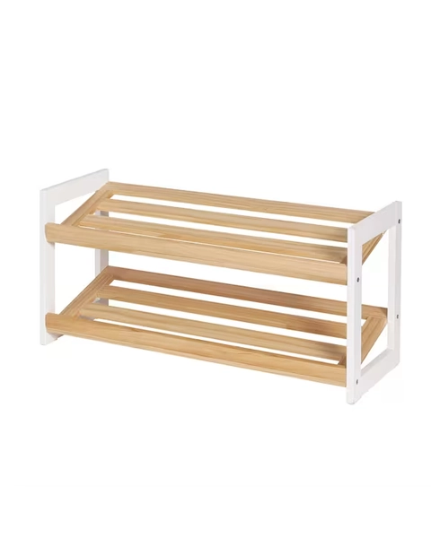 Artiss Shoe Rack 2 Tier 6 Pairs - Multi