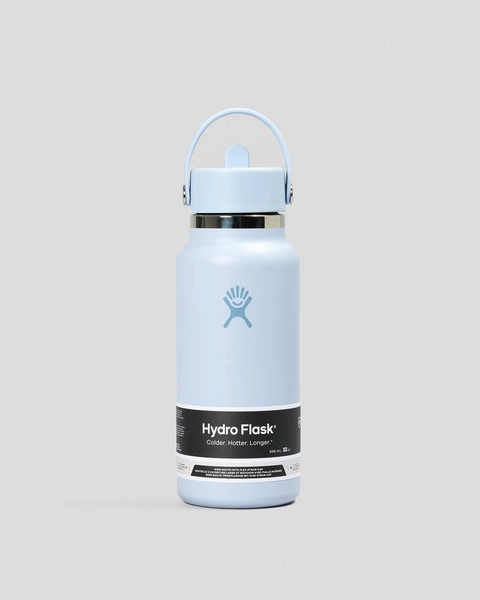 Hydroflask Surf 32oz Wide Mouth Flex Straw Cap Bottle 