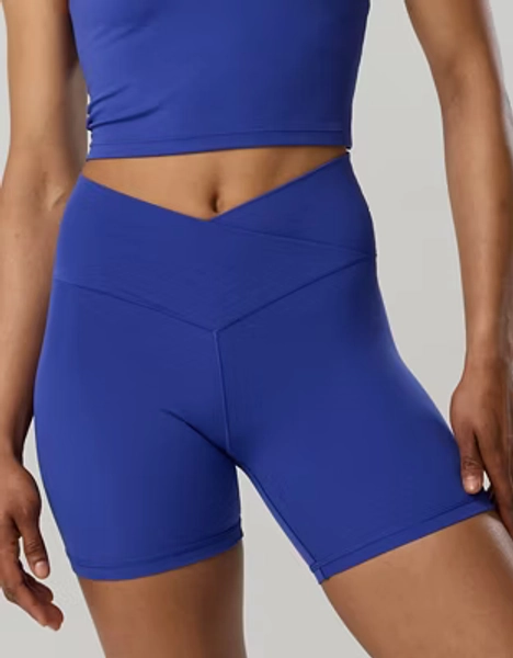 OFFLINE By Aerie Real Me Crossover High Waisted 5" Bike Short