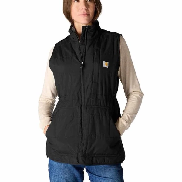 Carhartt Women's Rain Defender Relaxed-Fit Insulated Mock-Neck Vest