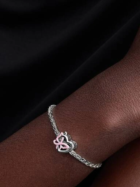 Entwined Heart & Butterfly Charm | Pendant | Sterling silver | Pandora UK