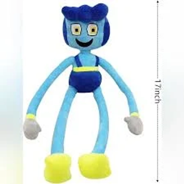 17" Daddy Long Legs Soft Toy 17 Inch Blue and Yellow Plush Kids Poppy Playtime