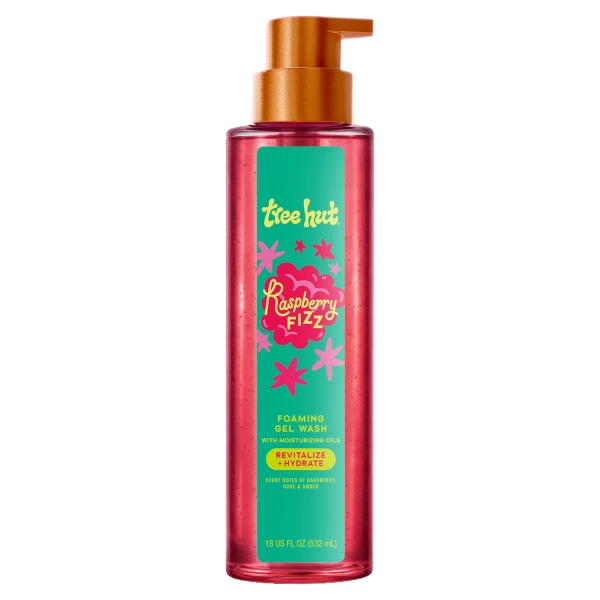 Raspberry Fizz Foaming Gel Wash