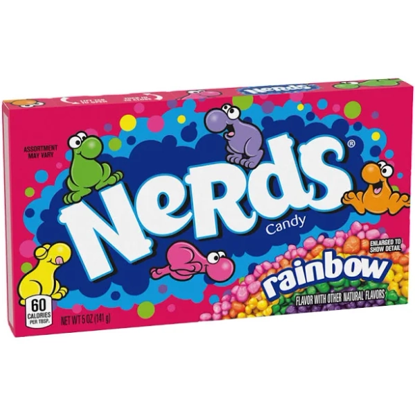 Theater Boxes Rainbow Nerds Candy - 5-oz. Theater Box - Ferrara Candy Company - 12 - All City Candy