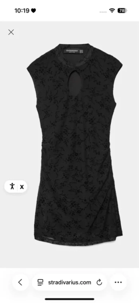 Robe courte style qipao