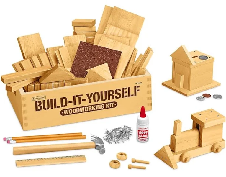 Build-It-Yourself Woodworking Kit At Lakeshore