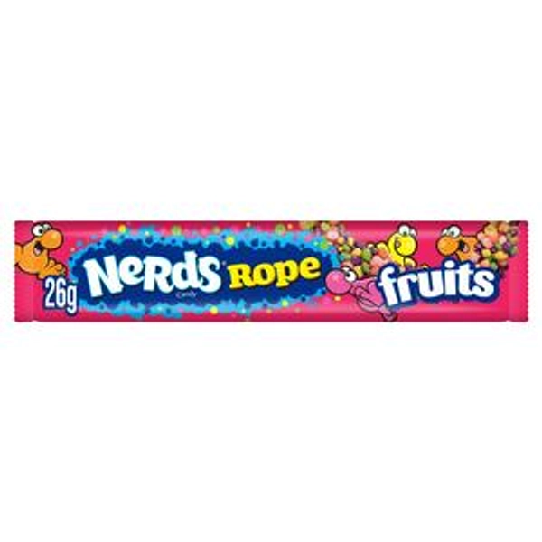 Nerds Candy Sweets Gummy Clusters Rope Fruits 26g