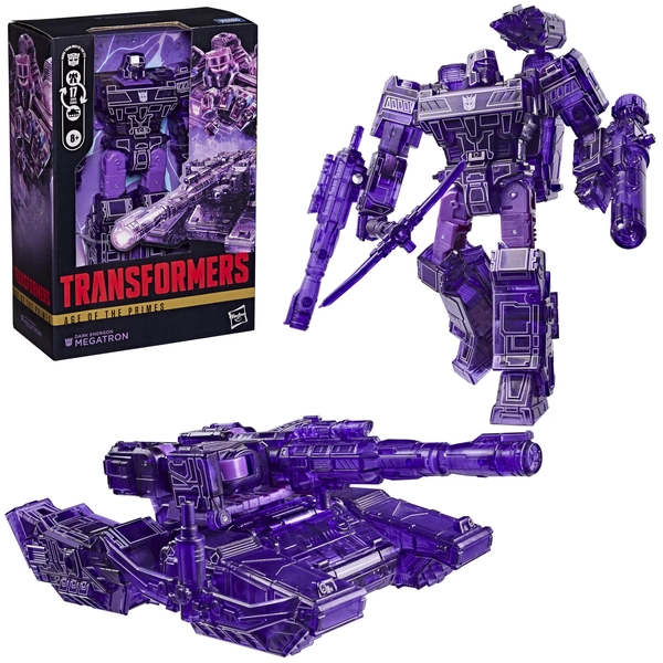 Transformers Toys Age of the Primes Dark Energon Megatron 6.75-Inch Action Figure, 8+ - Walmart.com