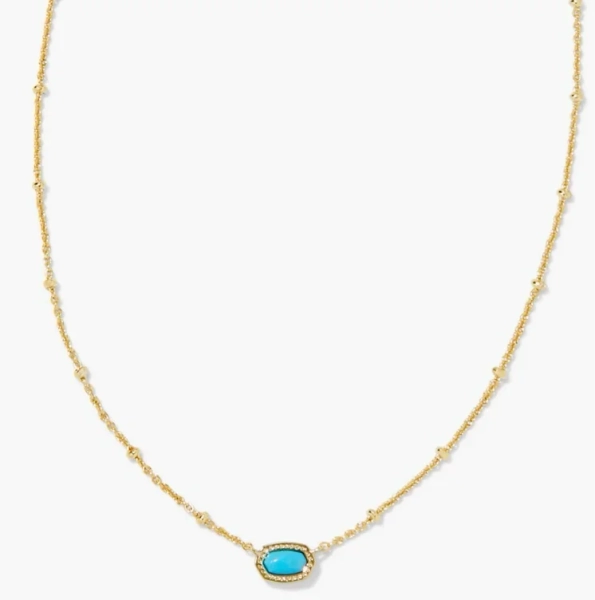 Mini Elisa Satellite Short Pendant Necklace