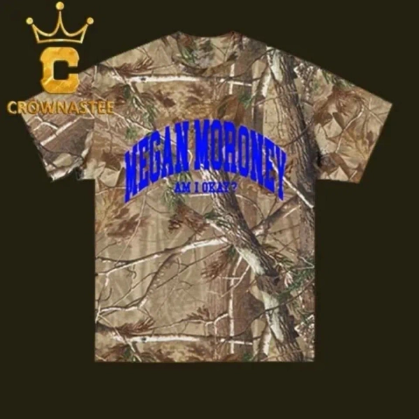 Megan Moroney Am I Okay Real Tree Camo 3D T-Shirt Kids's Classic 3D T-shirt M sold by The Duffel Depot | SKU 2149684882 | Printerval