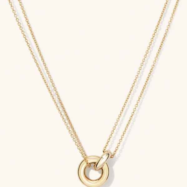 Mejuri Women's Vermeil Linked Necklace