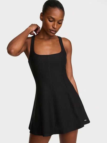 VSX New Essential Square-Neck Flare Dress