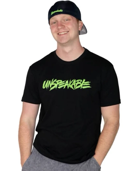 Youth T-Shirt with Neon Green Font