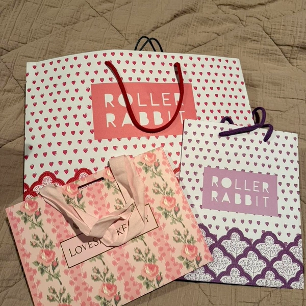 Roller rabbit and love shack fancy bag new and in...