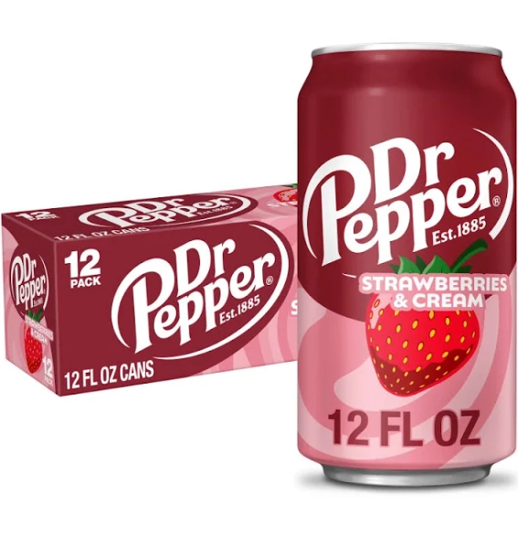 Dr Pepper Strawberries Cream