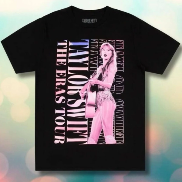 Taylor Swift Eras Tour Lover T-Shirt XS - New Women | Color: White/Black | Size: XS