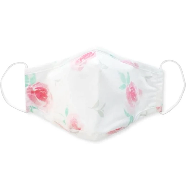 SwaddleDesigns Chambray Watercolor Floral Cloth Mask