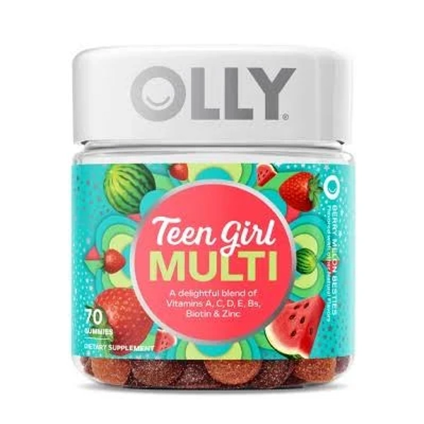 OLLY Teen Girl Multi Berry Melon Besties Gummies