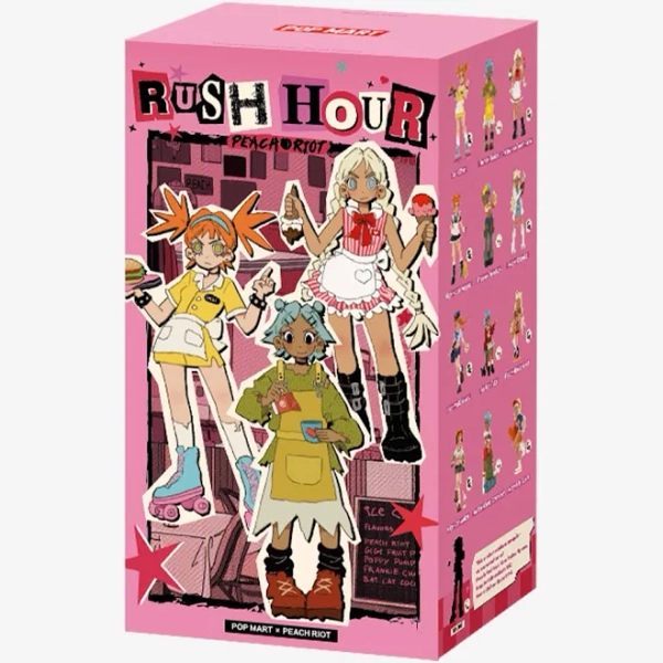 POP MART Peach Riot Rush Hour Series Figures