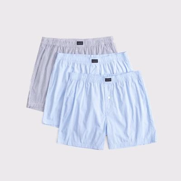3-Pack Woven Logo Boxers