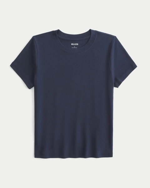 100% Cotton Crew Baby Tee
