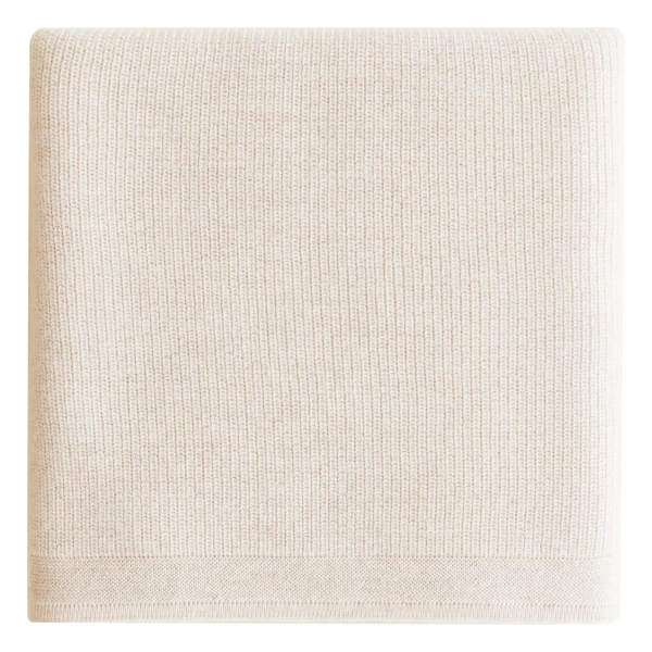 Felix Merino Wool Blanket | Cream