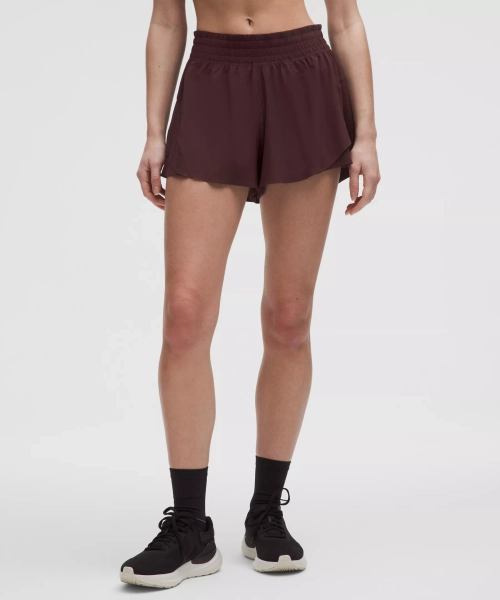 Shake It Out High-Rise Running Short 2.5" - Goodnight Plum - M
