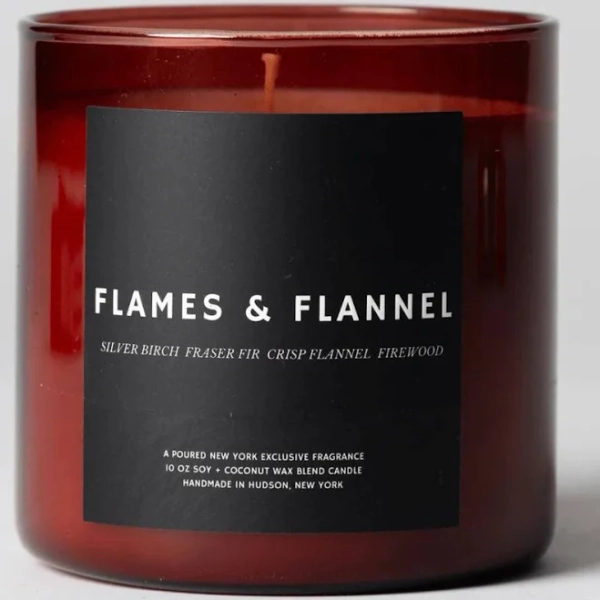 Flames & Flannel 10oz. Soy Wax Candle