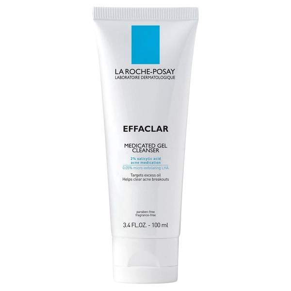 La Roche Posay Medicated Gel Face Cleanser, 3.38 OZ