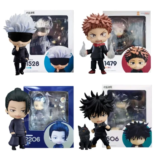 Jujutsu Kaisen Figure Satoru Gojo Itadori Yuji Action Figure Movable Collection Fushiguro Megumi Geto Suguru Figurine Model Toys - AliExpress 
