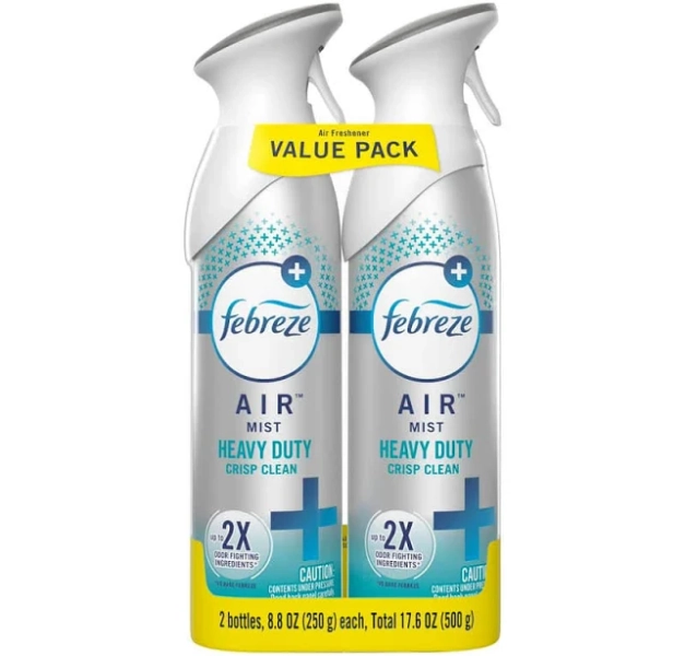 Febreze Air Freshener Heavy Duty Crisp Clean