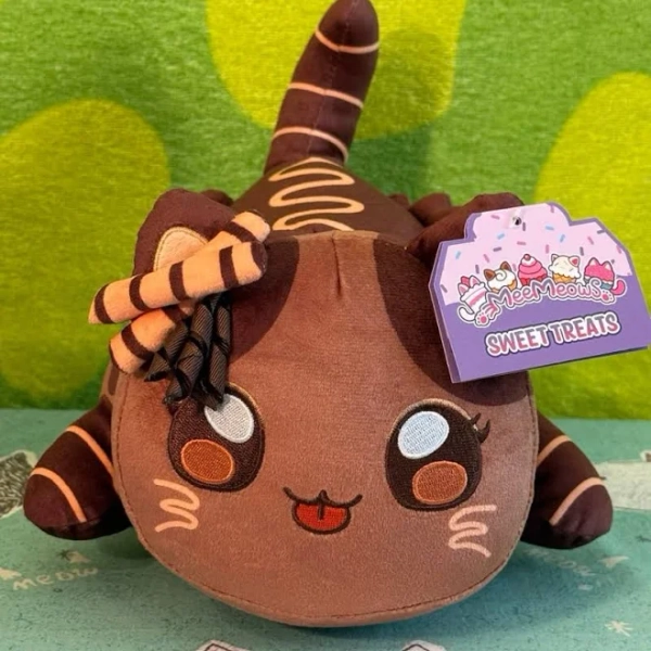 Ecco Aphmau MeeMeows 11” Chocolate Cake Cat (new With Tag, Hard To Find) - New Toys & Collectibles