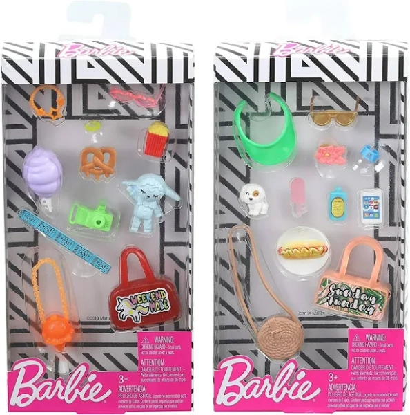 Barbie Doll Accessory Packs Girls 2-pack