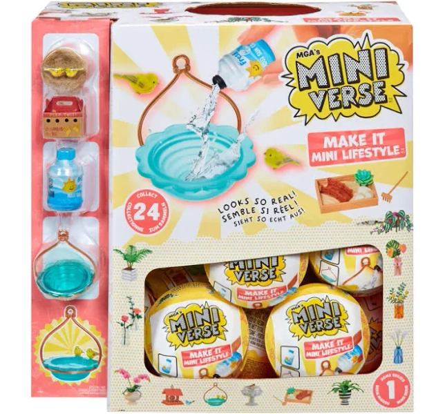 MGA's Miniverse Make It Mini Lifestyle Home Series 1 Complete Collection