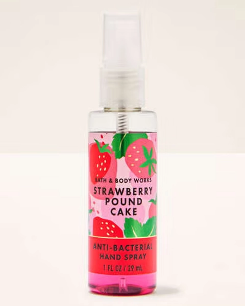 Strawberry Pound Cake Hand Sanitizer Spray