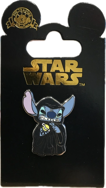 Trading Pin - Disney Disneyland Park - Star Wars Stitch Darth Vader Collectible
