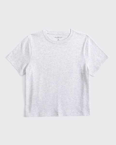 Essential Polished Body-Skimming Tee