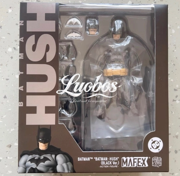 Medicom Toy Mafex No.126 (Batman: Hush Black Ver.) Action Figure In Stock New